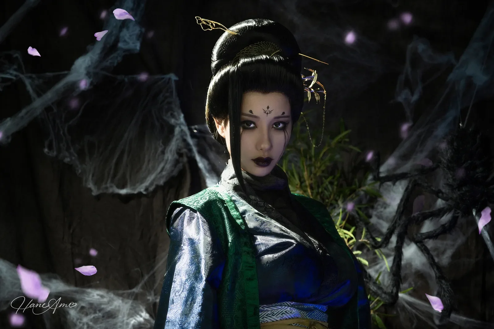 雨波_HaneAme – 黑神话悟空 – 四妹蜘蛛精 [33张]-渣男图社