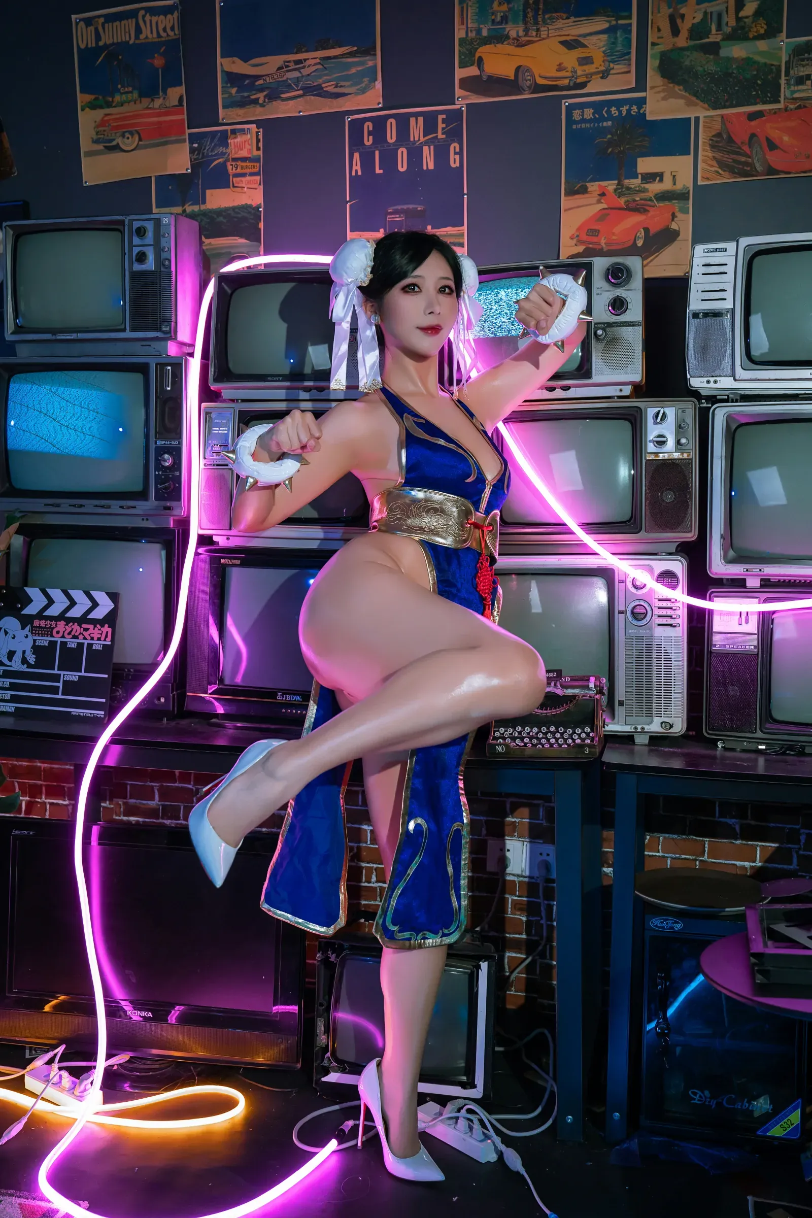 云溪溪 – 奶桃桃 春丽 [75张]-渣男图社