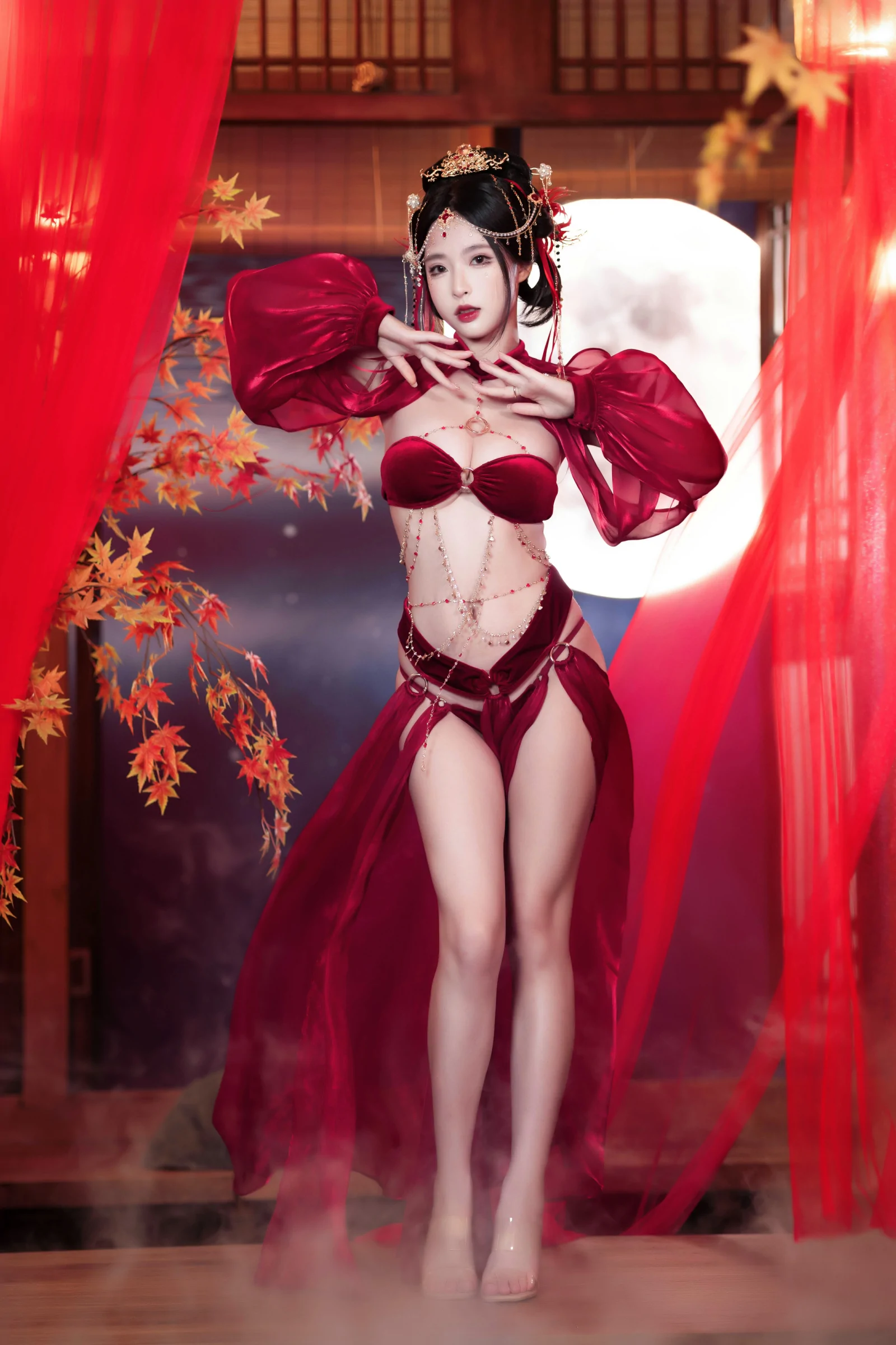 清水由乃 – 月下舞姬 [58张]-渣男图社