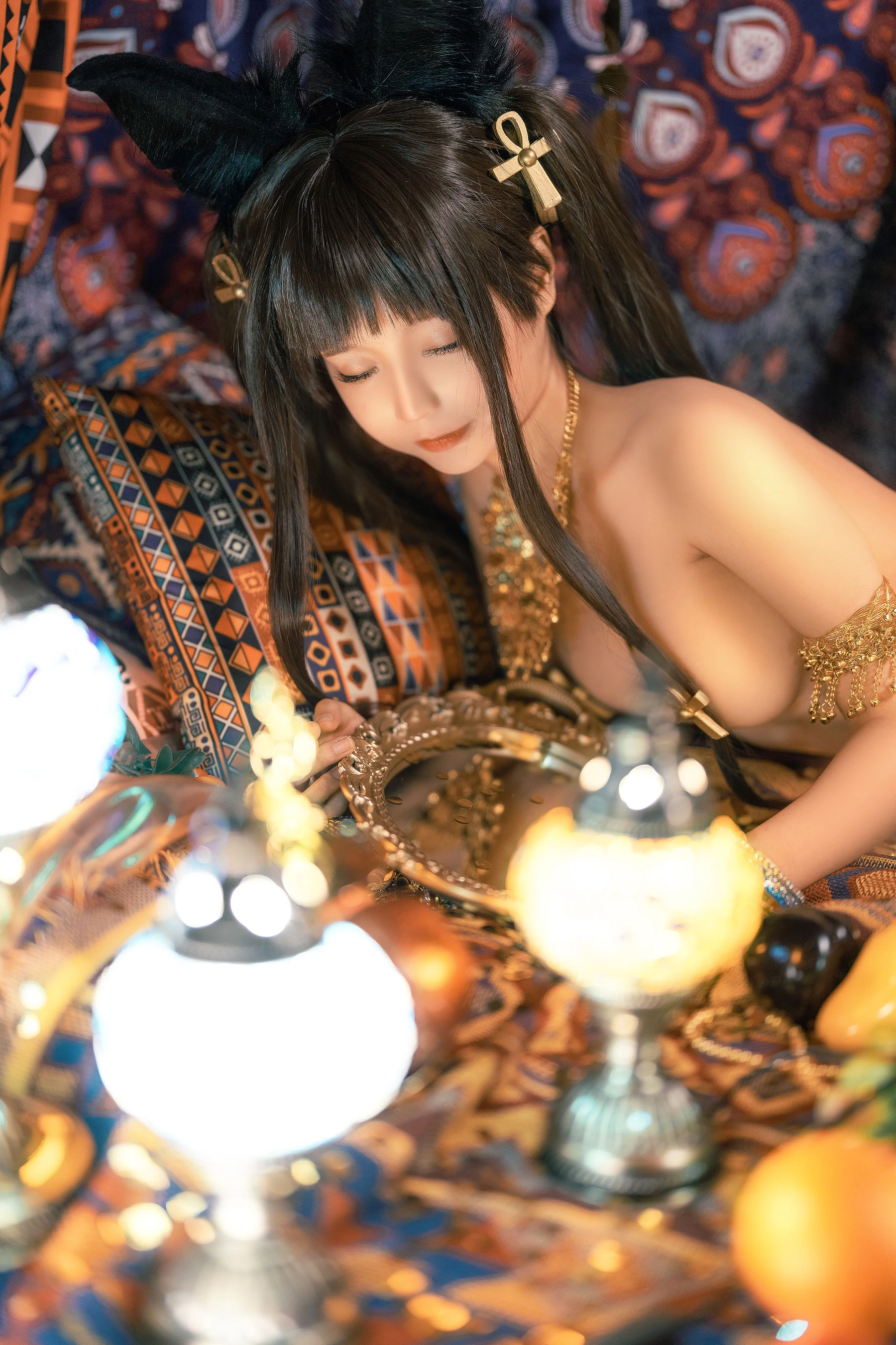 动漫博主蠢沫沫 – 埃及喵 [40张]-渣男图社