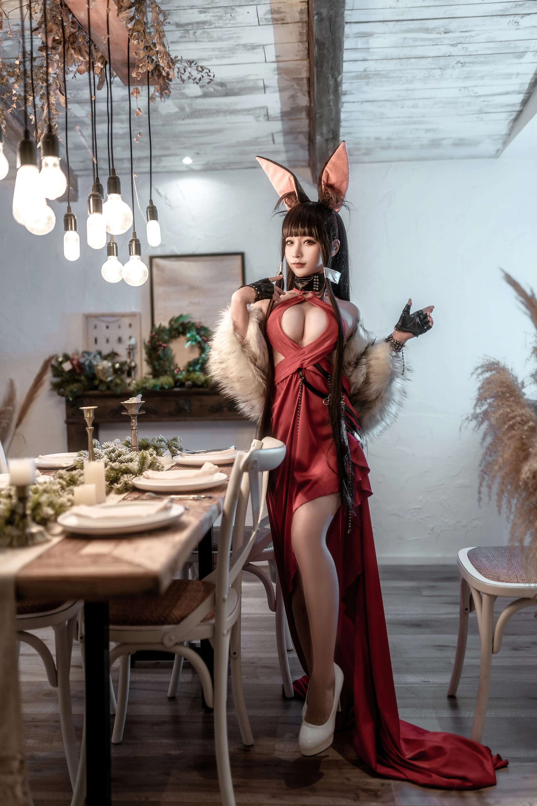 动漫博主蠢沫沫 – 碧蓝航线 赤城 [40张]-渣男图社