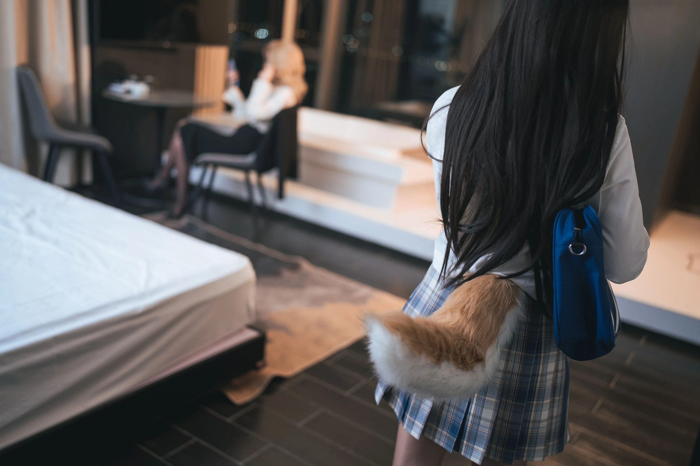 rioko凉凉子&面饼仙儿 – 女上司双人版 [40张]-渣男图社