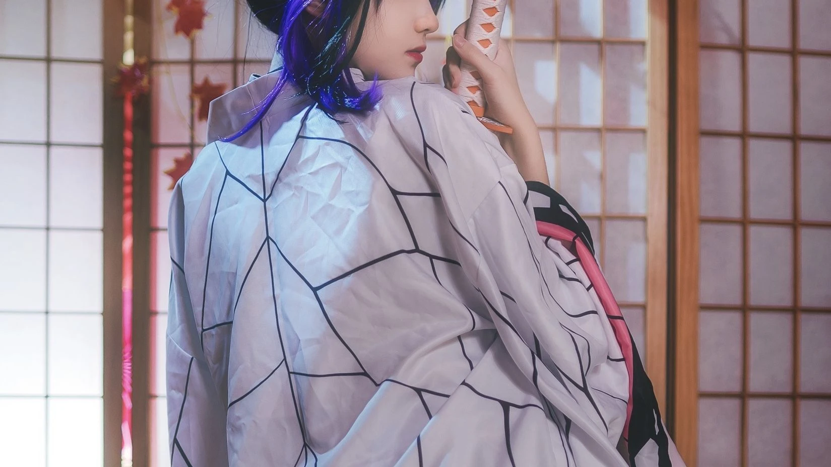 动漫博主南桃Momoko – 蝴蝶忍队服-渣男图社