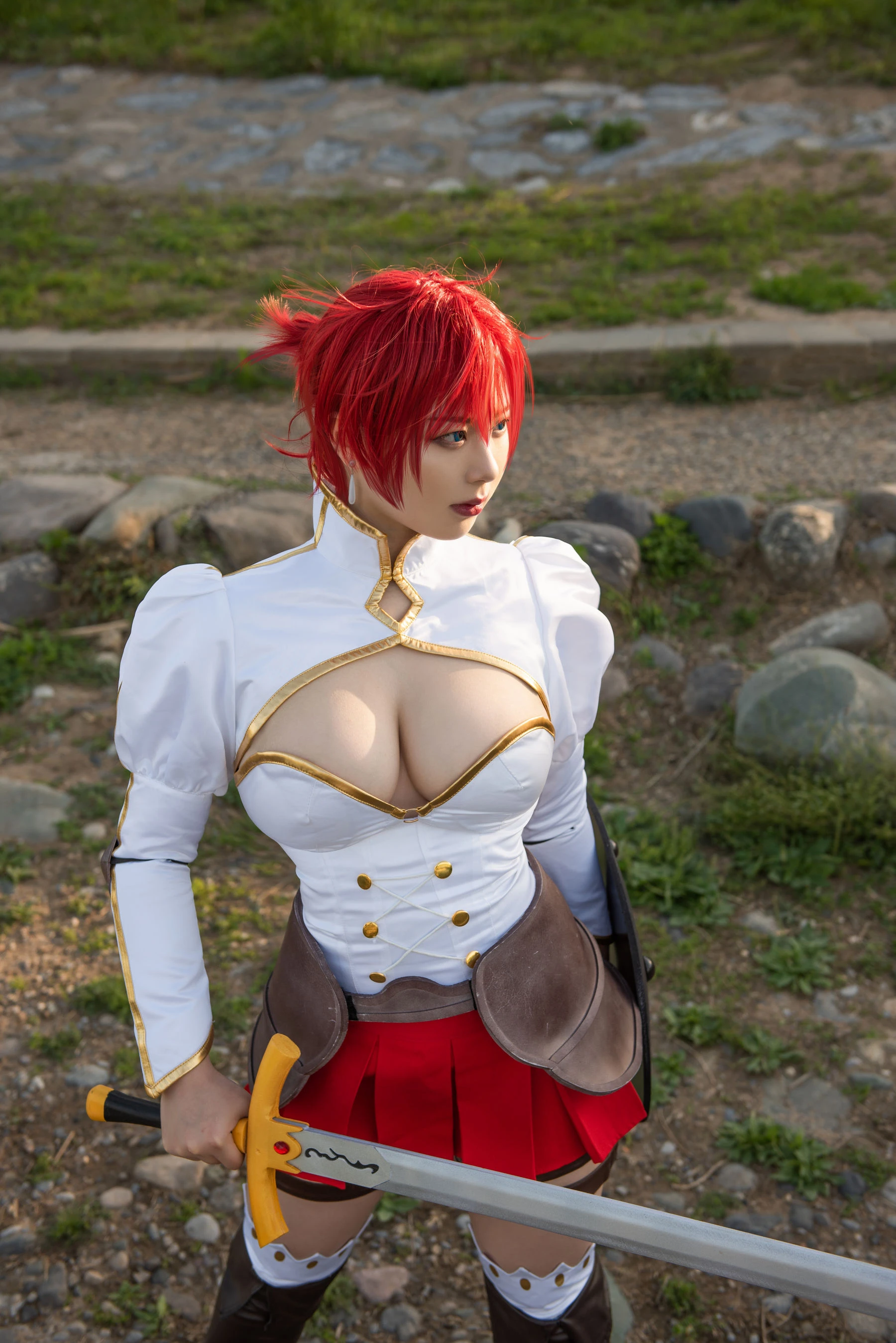 皮皮奶可可爱了啦 – 布狄卡cos-渣男图社