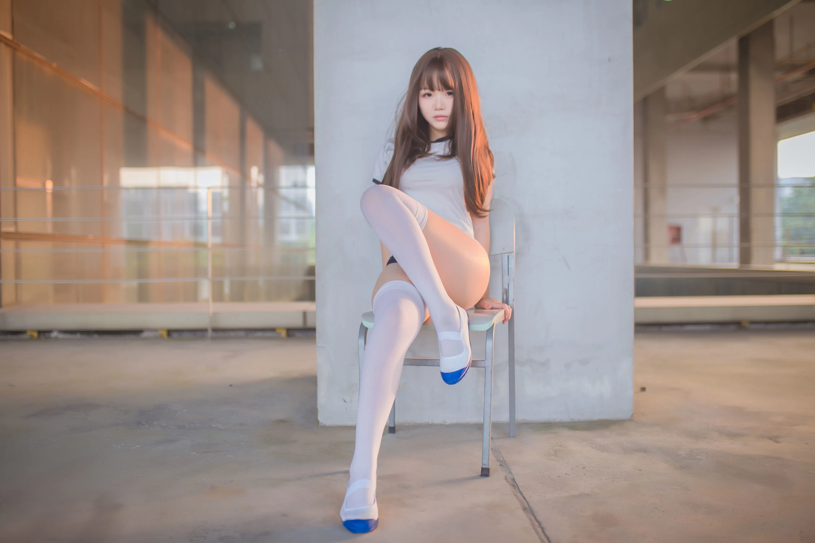 Yoko宅夏Cos – 白丝捆绑-渣男图社