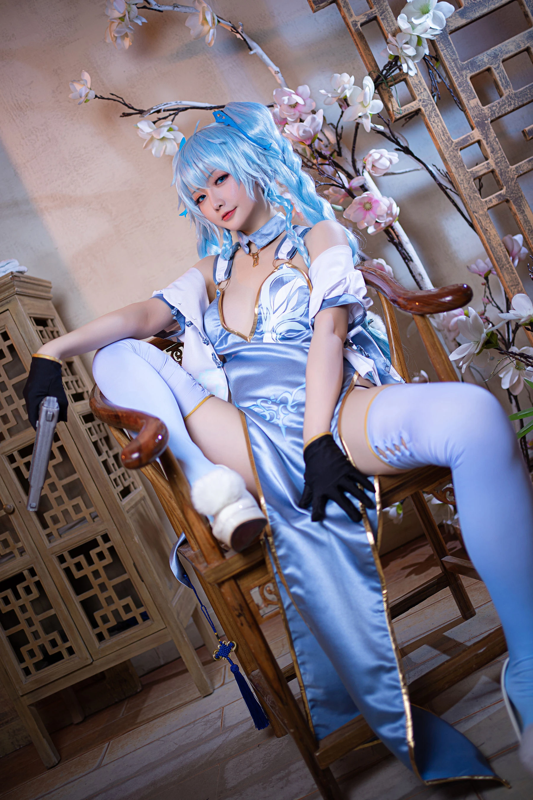 Coser小姐姐星之迟迟 – 秘密花园 PA15翠雀媚-渣男图社