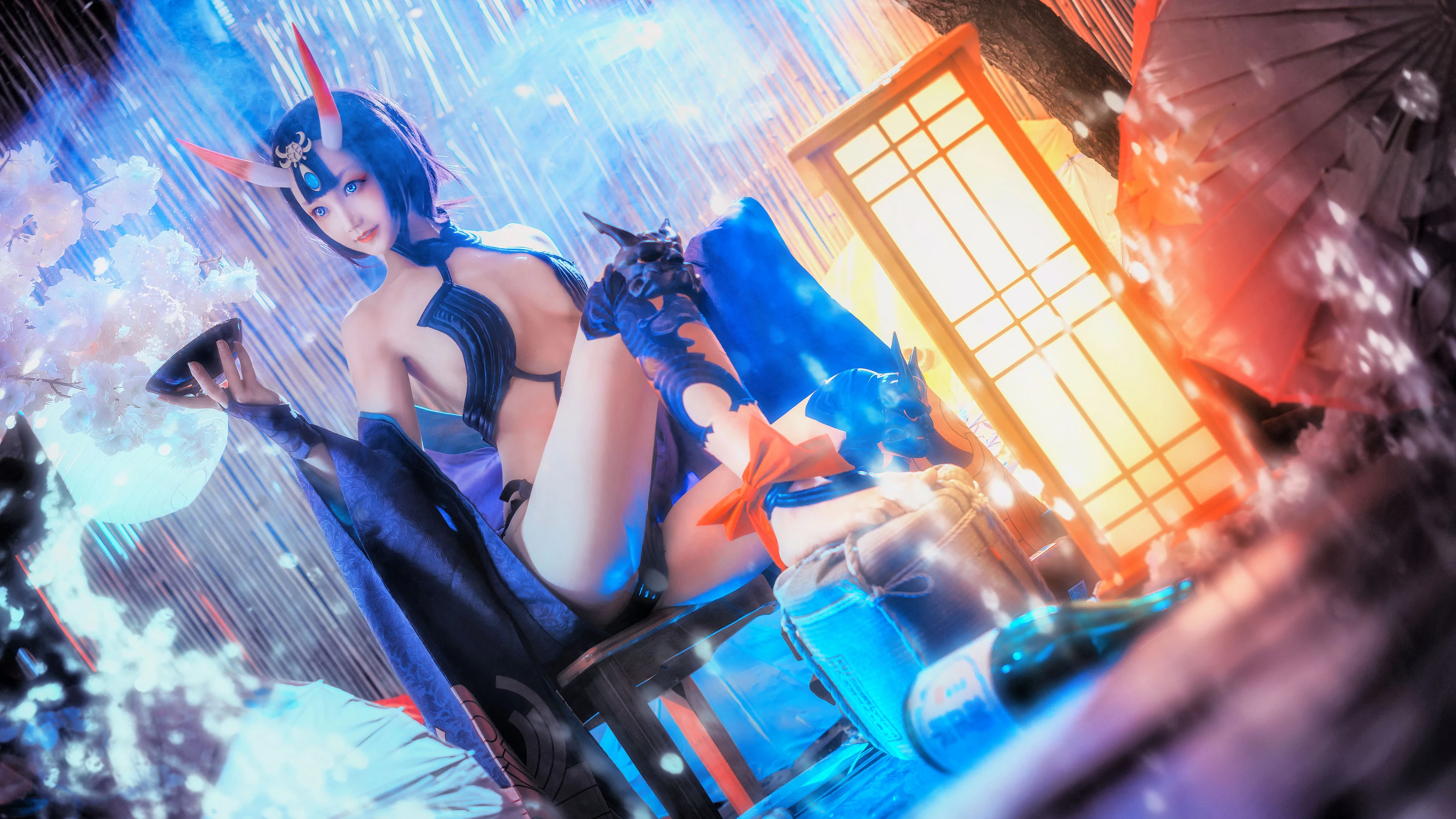 COS少女星野咪兔 – 酒吞童子-渣男图社