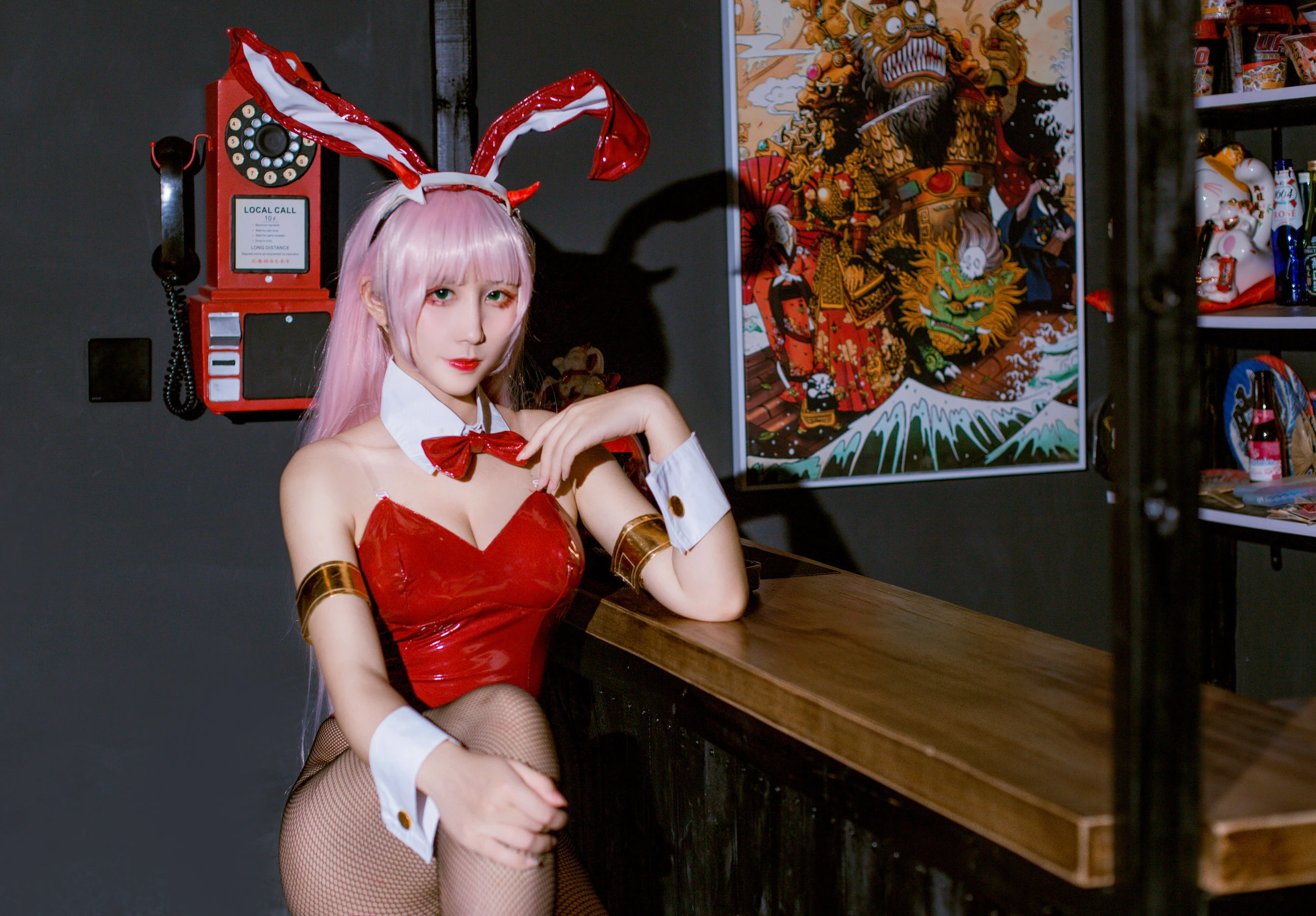 动漫博主九曲Jean – 兔女郎-渣男图社