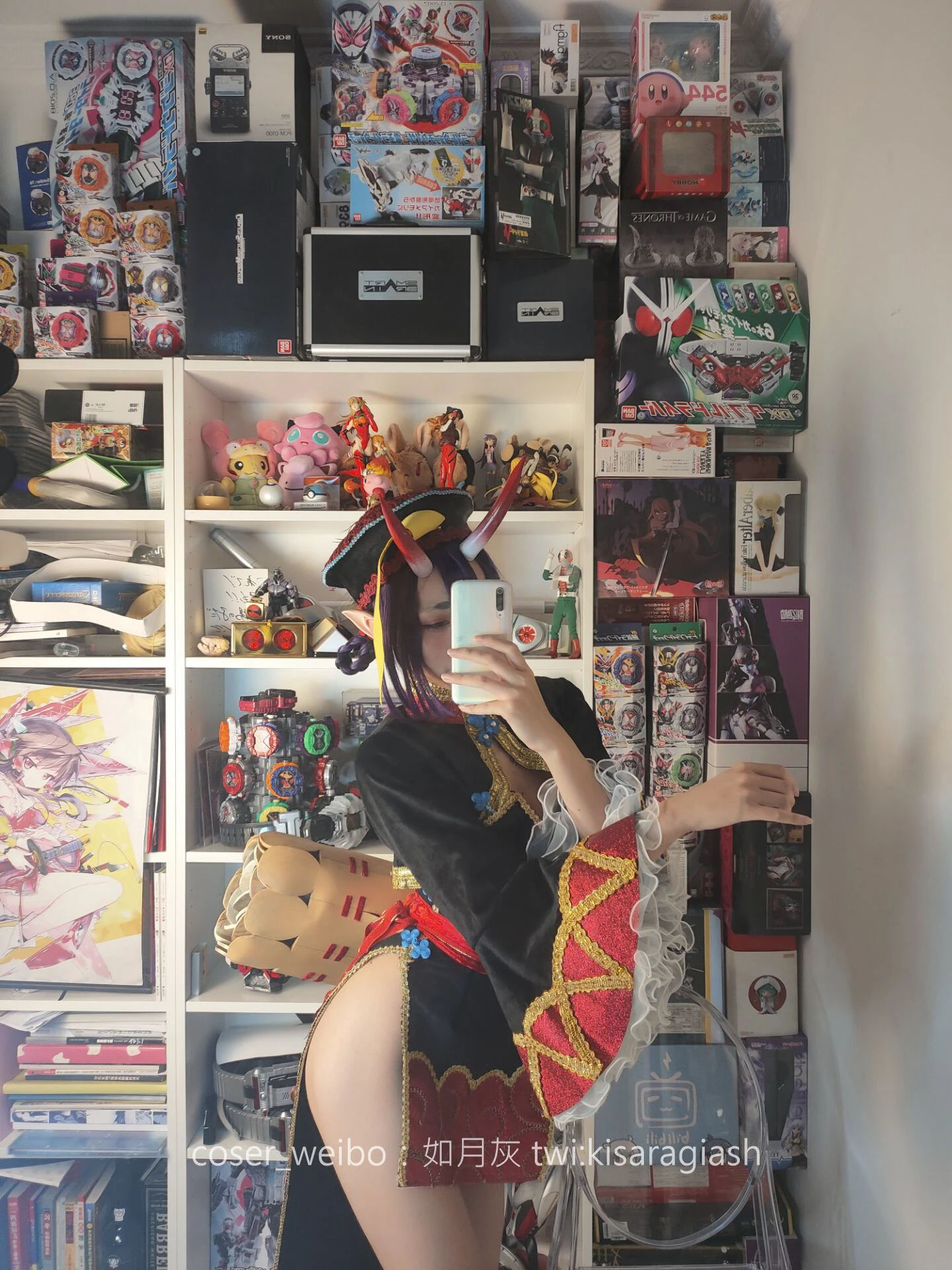 动漫博主如月灰 酒吞僵尸-渣男图社