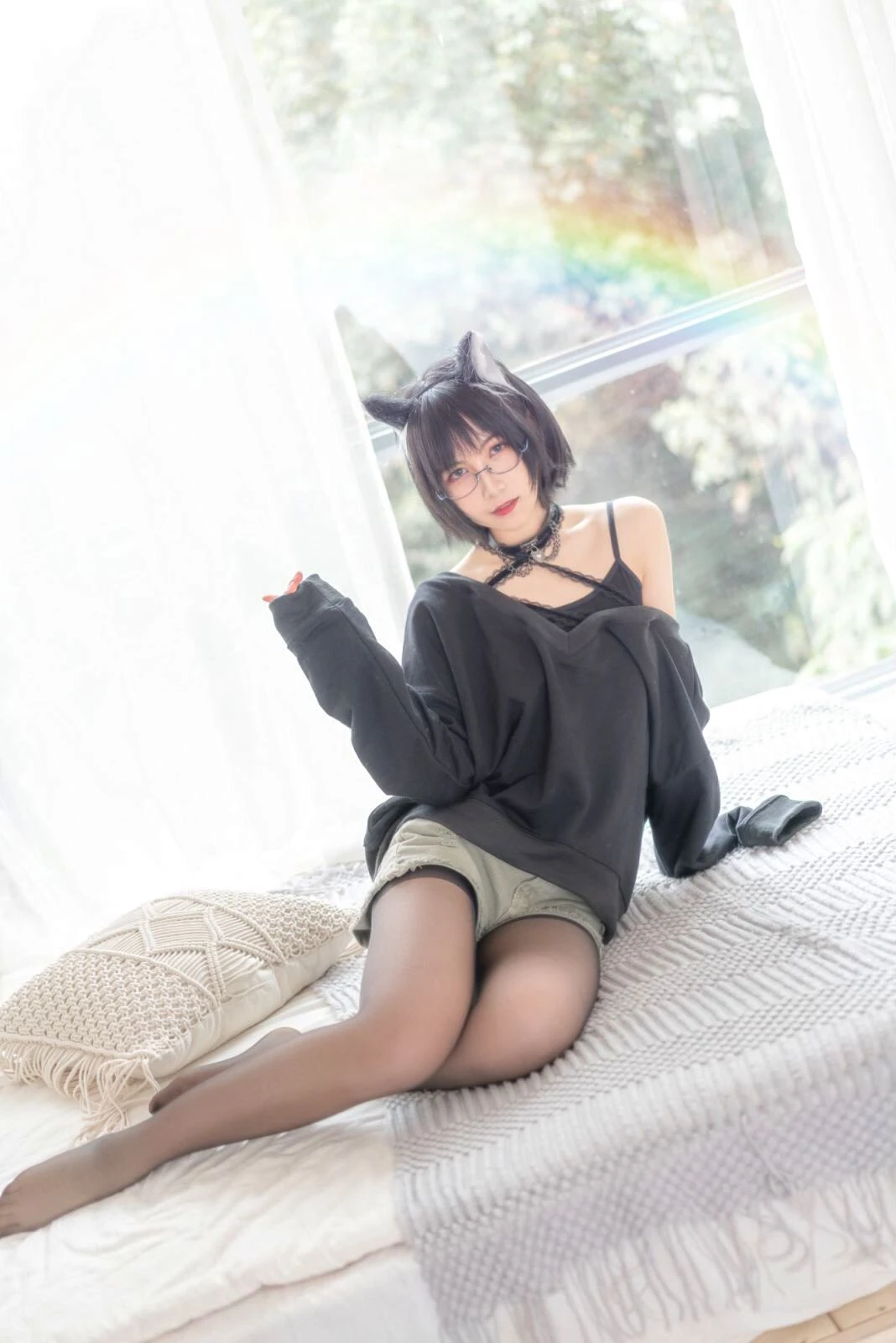 COSER美女逐月su 日常猫娘-渣男图社