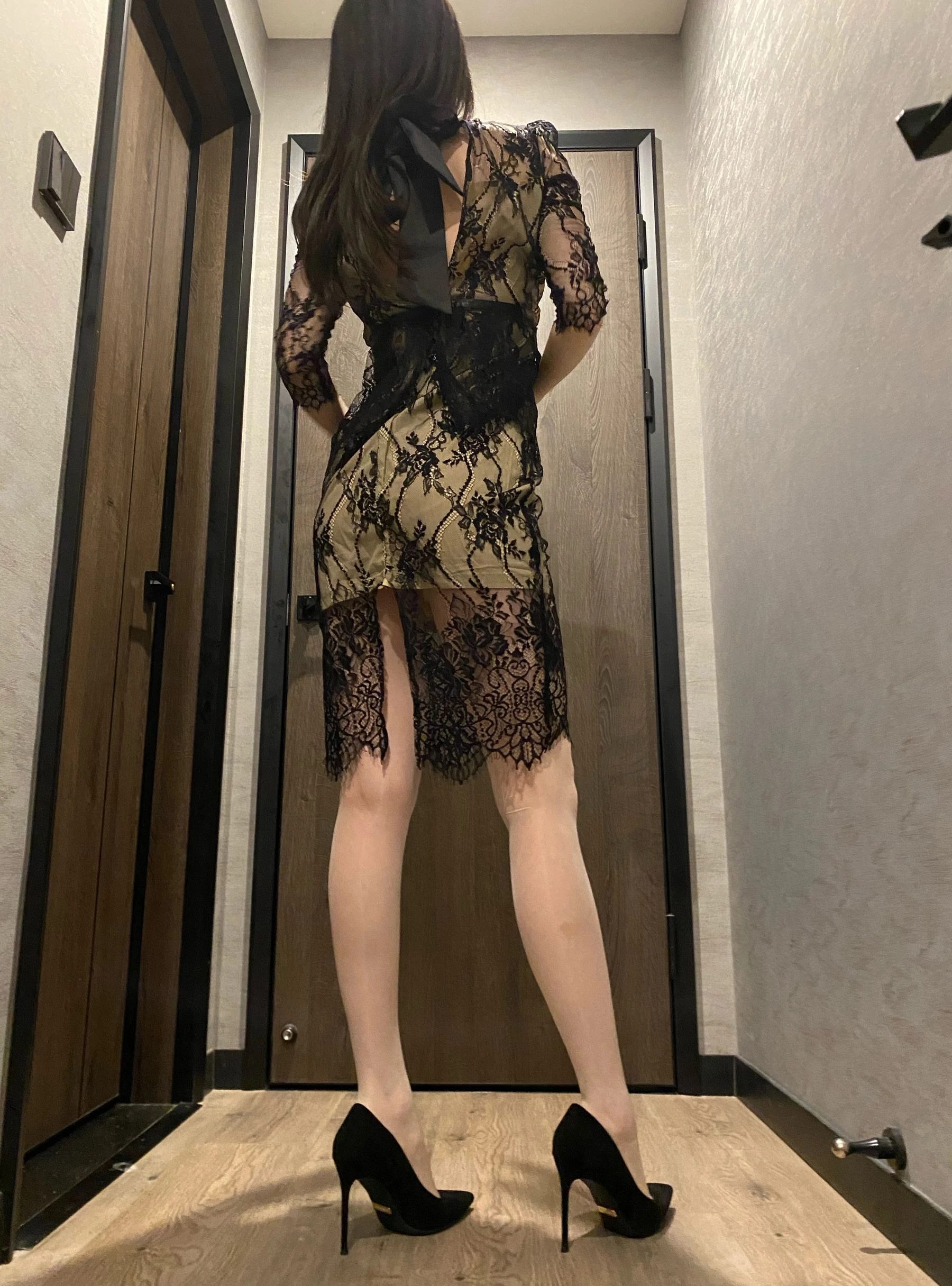 丝足博主麋鹿_Monroe 2020.02.20 蕾丝内内-渣男图社