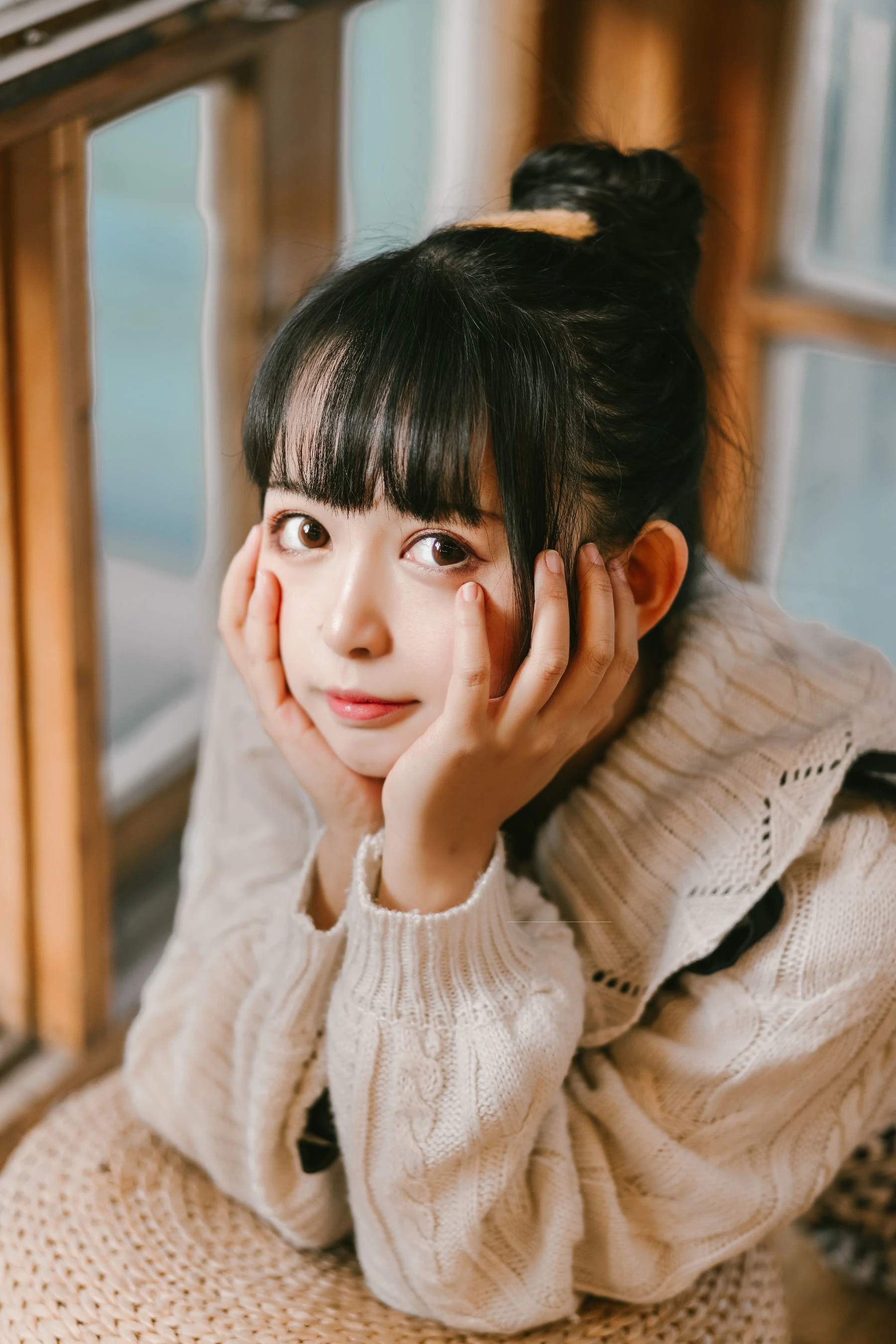 大眼萌妹黑猫猫OvO 少女心事-渣男图社