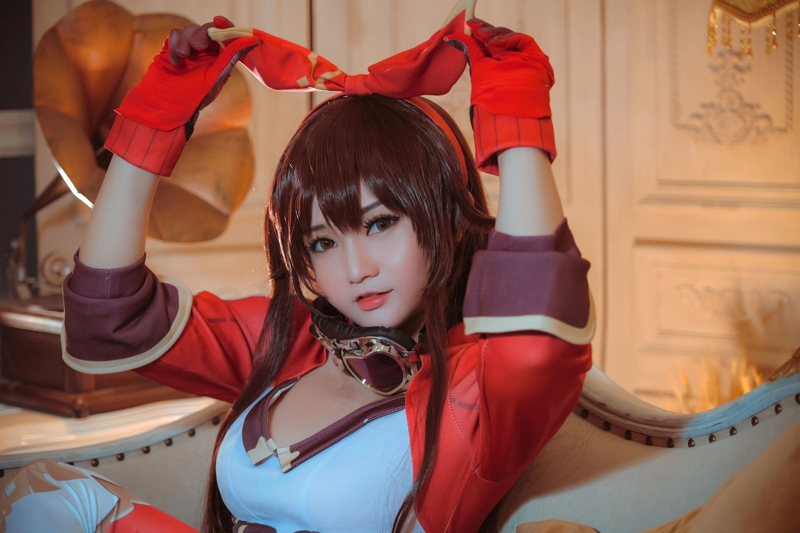 Coser小姐姐Potato Godzilla – Amber (Genshin Impact)-渣男图社