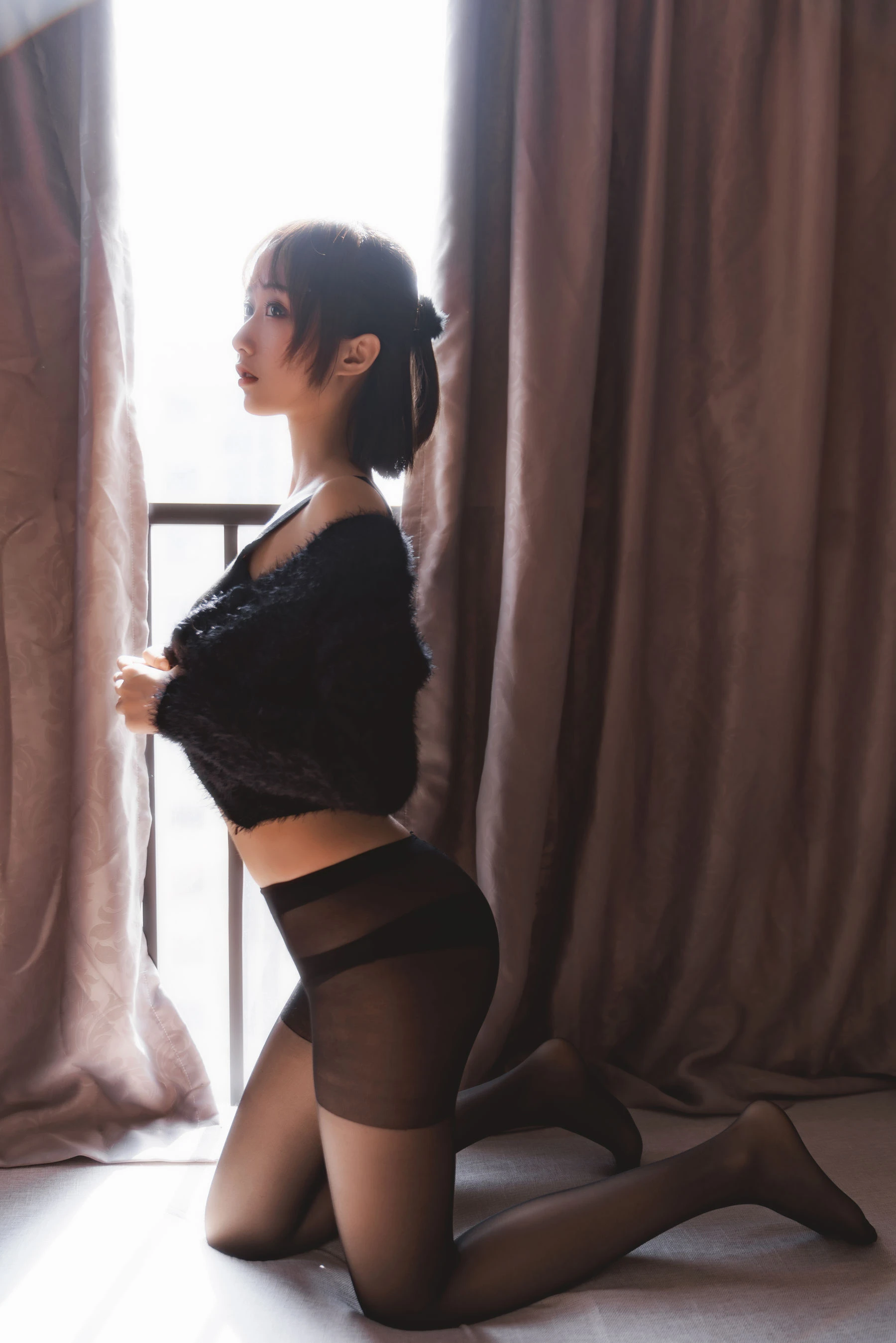 萌系小姐姐木绵绵OwO – 黑丝私房A-渣男图社