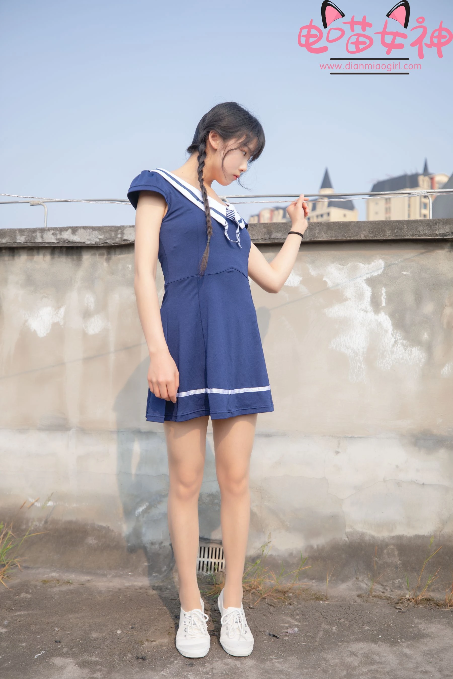 电喵女神 – 灵唯 制服-渣男图社