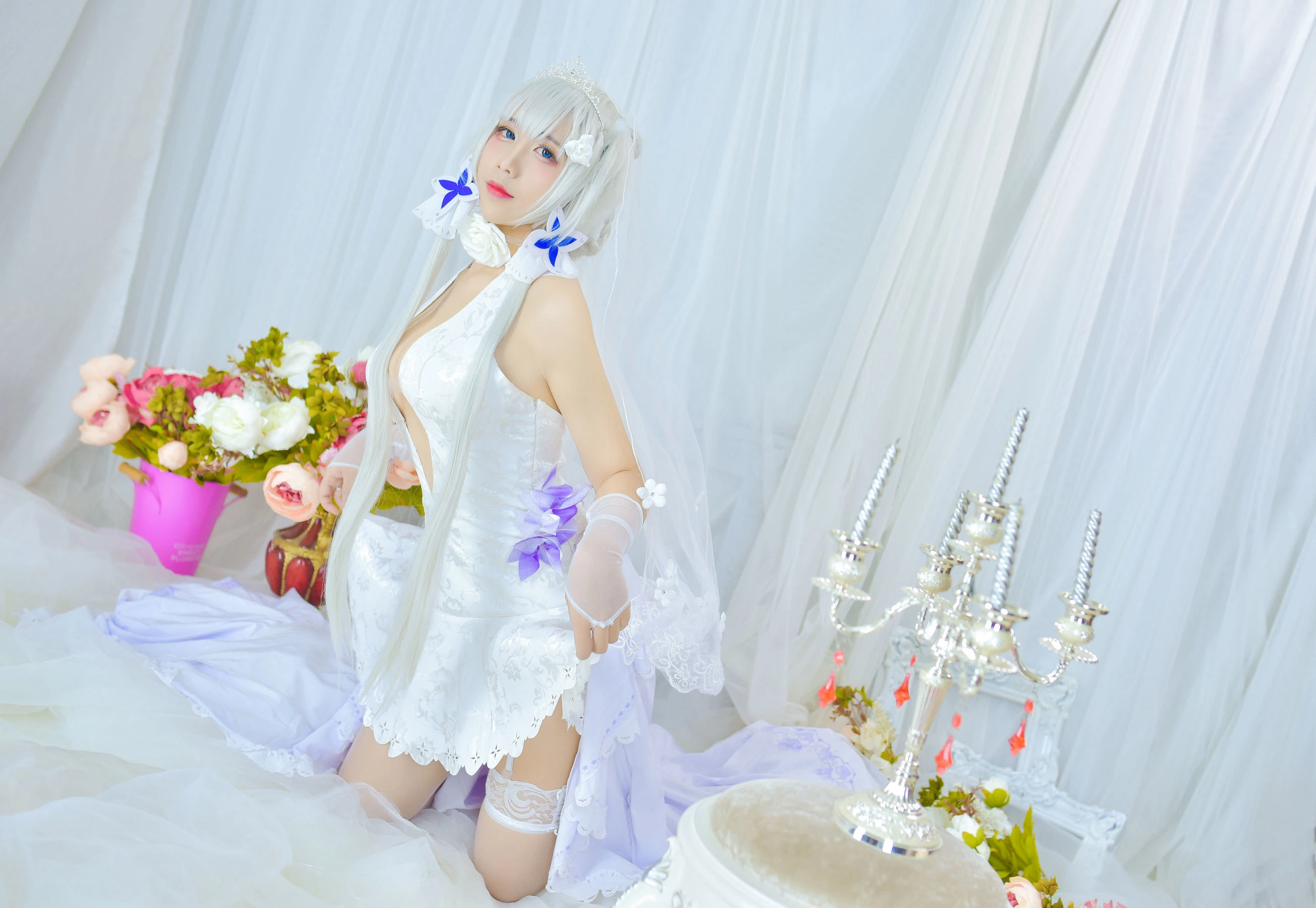 动漫博主九曲Jean 婚纱-渣男图社