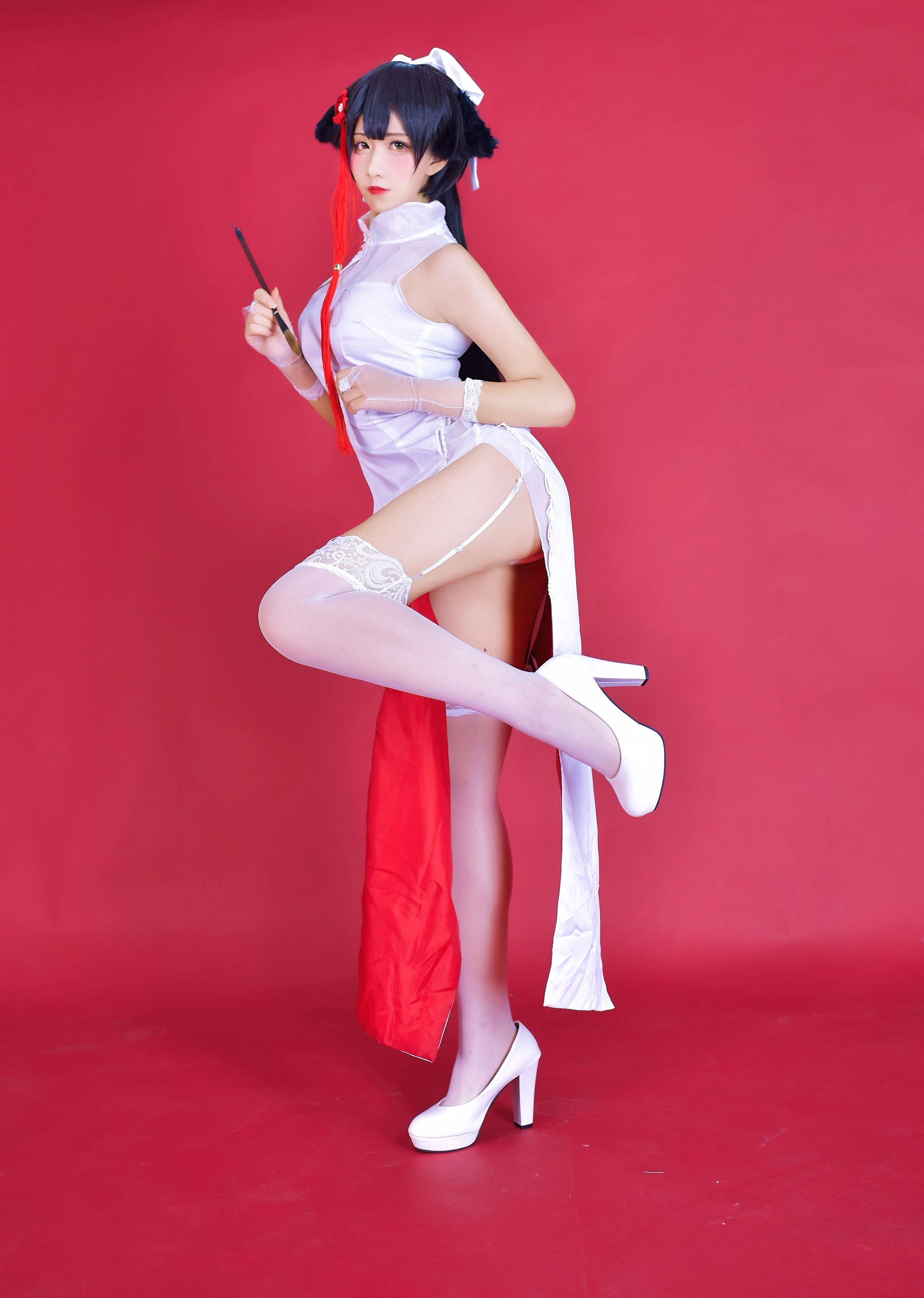 动漫博主九曲Jean 碧蓝航线 旗袍-渣男图社