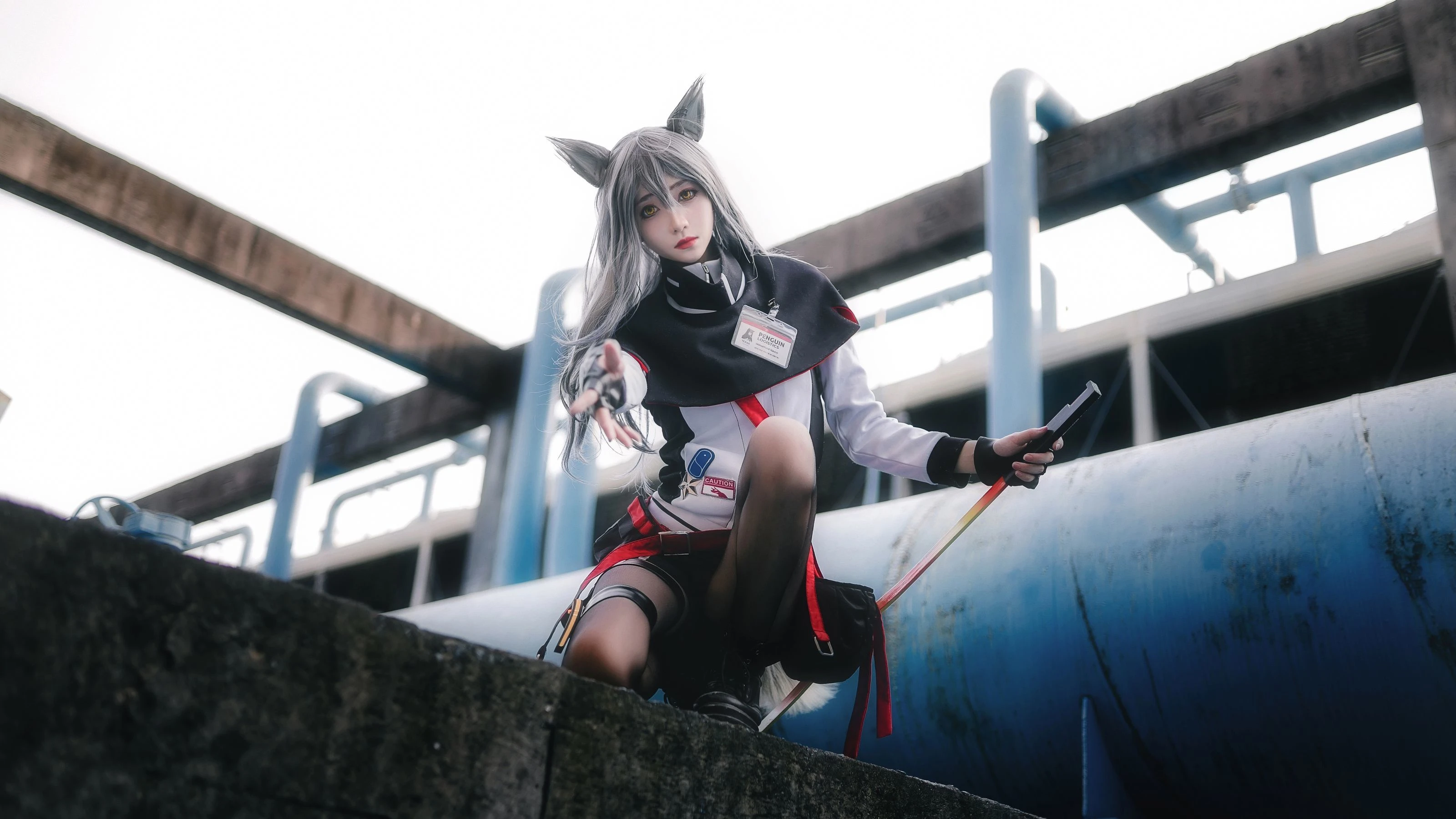 动漫博主南桃Momoko 得克萨斯常服-渣男图社