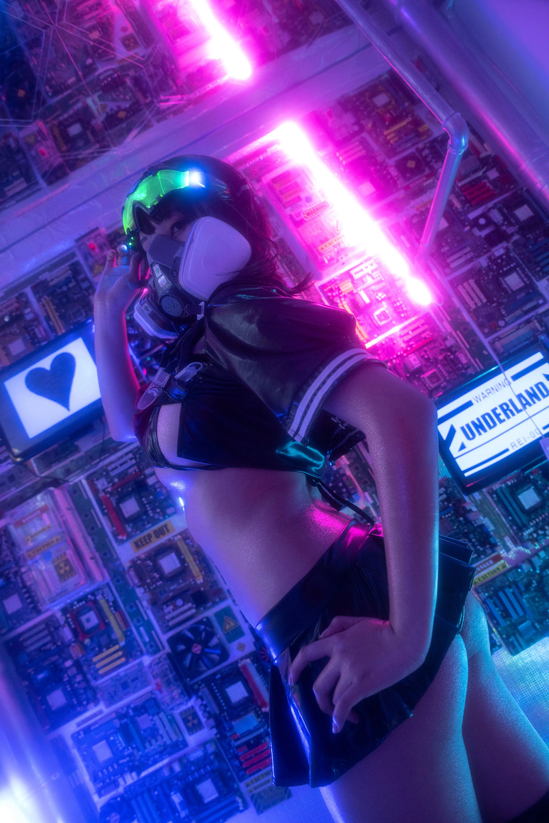 萌系小姐姐蜜汁猫裘 漆皮jk-渣男图社